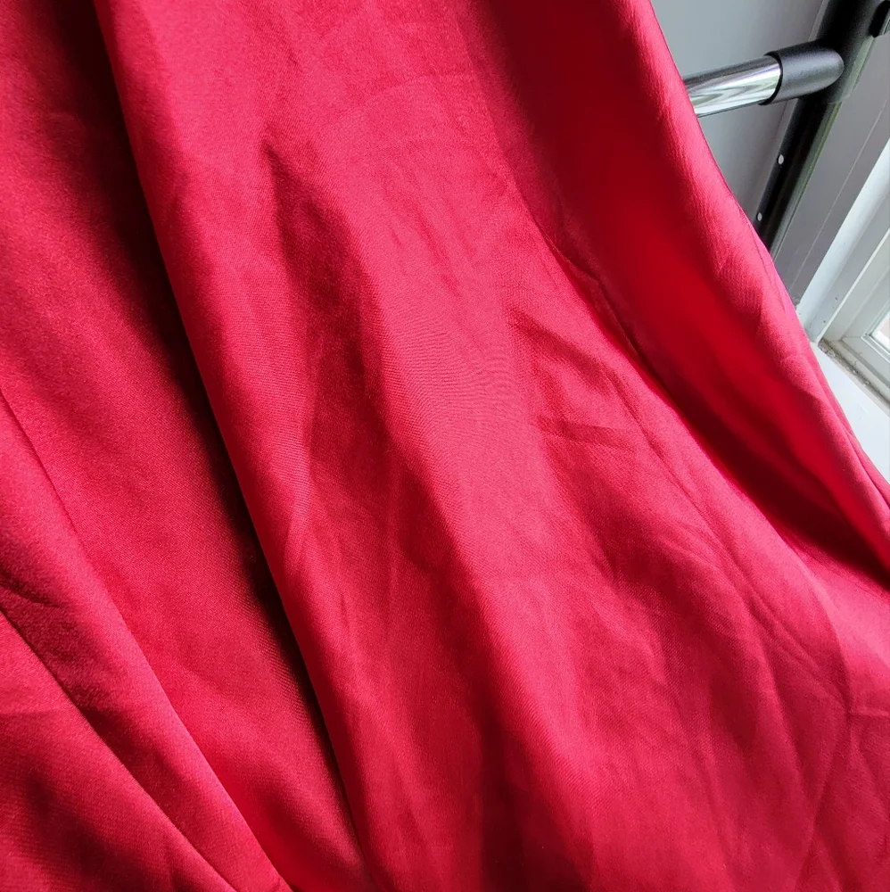 Jones New York | Red Babydoll Slip Lingerie Dress Y2K - Picture 5 of 5
